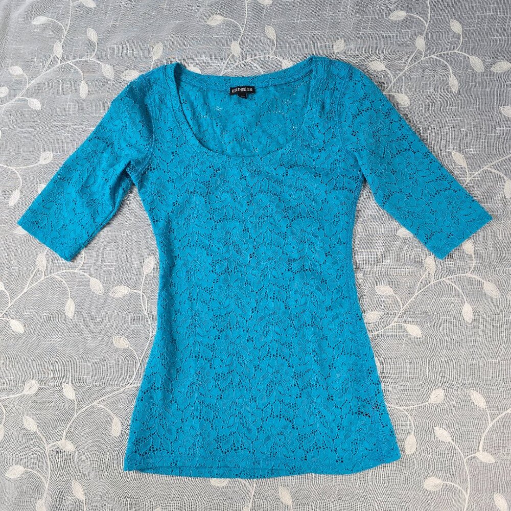 Express Lace Top, Size XS